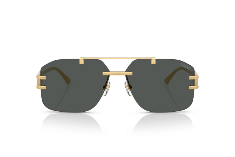 LENTES DE SOL DORADO VERSACE - 2