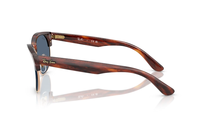 LENTES SOL RAY-BAN CLUBMASTER REVERSE DORADO - 3