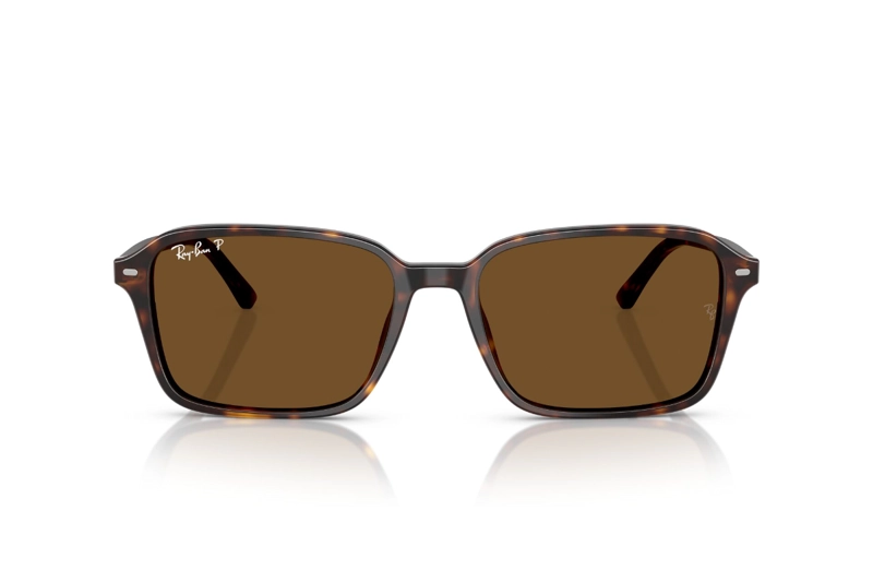 LENTES SOL RAY-BAN RAIMOND HAVANA POLARIZADOS - 1