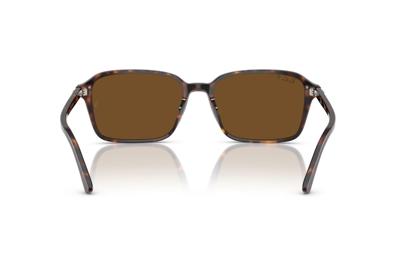 LENTES SOL RAY-BAN RAIMOND HAVANA POLARIZADOS - 4
