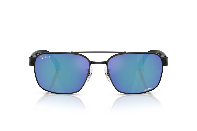 LENTES SOL RAY-BAN NEGRO POLARIZADOS - 1