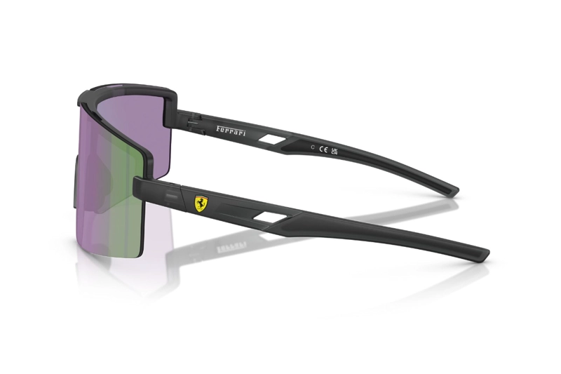 LENTES SOL FERRARI GRIS ESPEJADOS SCUDERIA - 3