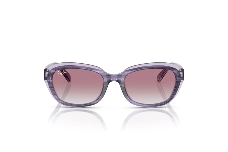 LENTES SOL RAY-BAN MORADO DEGRADADOS JUNIOR - 1