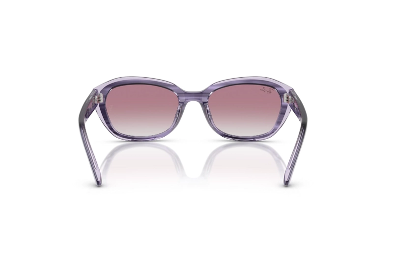 LENTES SOL RAY-BAN MORADO DEGRADADOS JUNIOR - 4