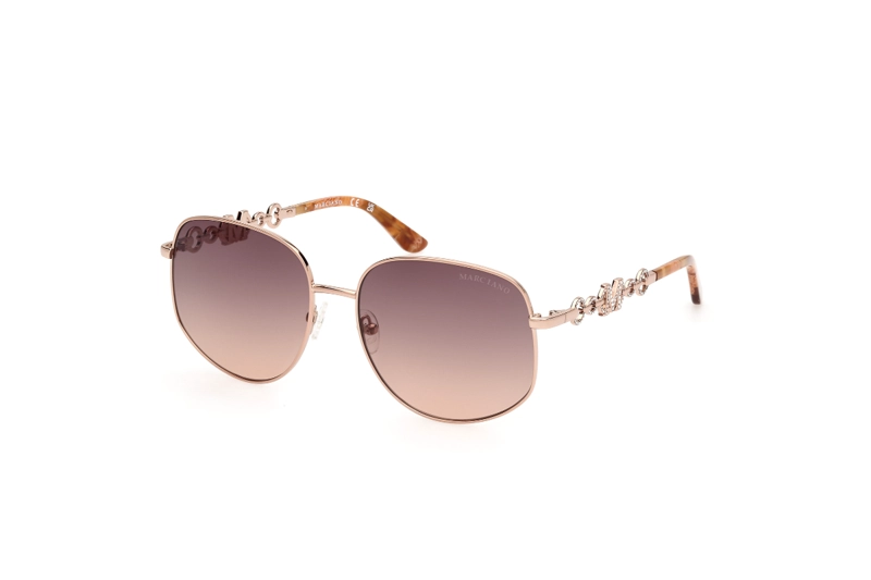 LENTES SOL GUESS ROSADOGOLD DEGRADÉ BY MARCIANO - 2