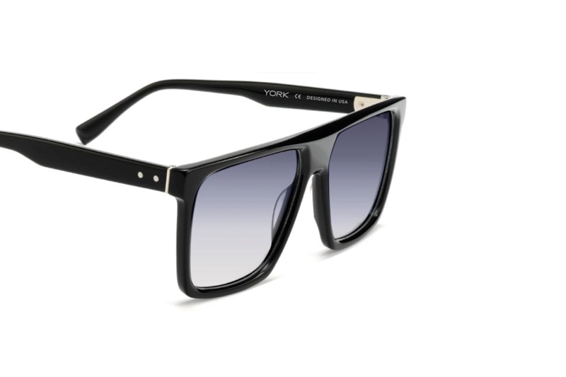 LENTES SOL YORK FREDDIE NEGRO EYEWEAR - 3