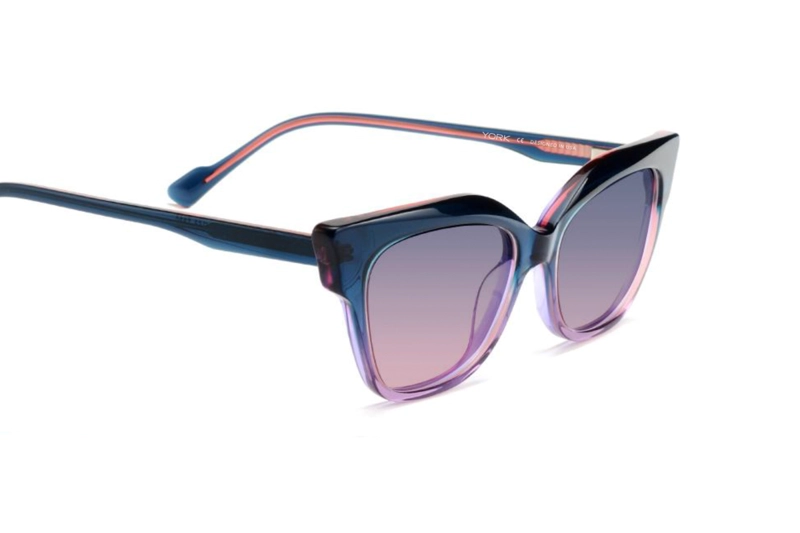 LENTES SOL YORK AMY AZUL EYEWEAR - 3