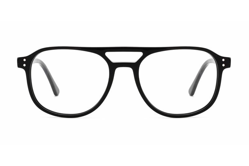 LENTES YORK ÓPTICOS ROBBIE NEGRO EYEWEAR - 1