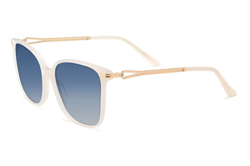 LENTES SOL YORK MADONNA BLANCO EYEWEAR - 2