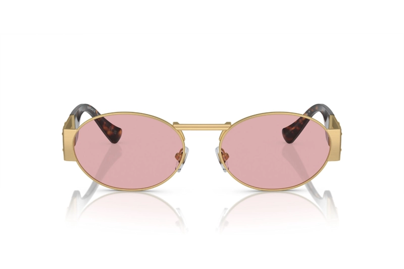 LENTES SOL VERSACE MEDUSA DECO DORADO - 2