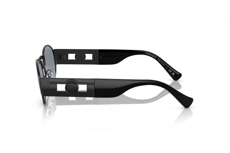 LENTES SOL VERSACE MEDUSA DECO NEGRO - 3