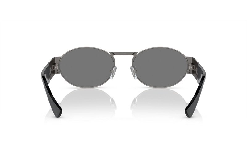LENTES SOL VERSACE MEDUSA DECO PLATEADO ESPEJADOS - 4