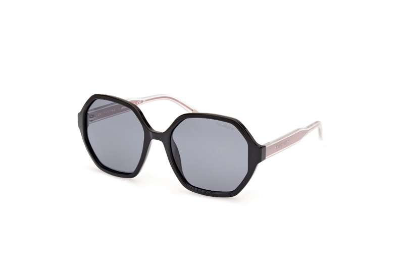 LENTES SOL SKECHERS NEGRO BRILLANTE POLARIZADOS - 2