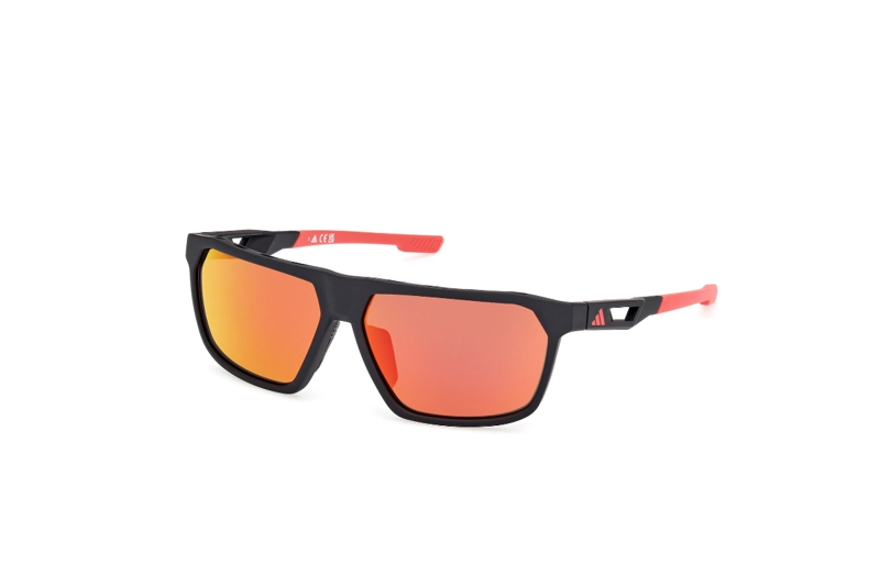 LENTES SOL ADIDAS NEGRO ESPEJADOS SPORT - 2
