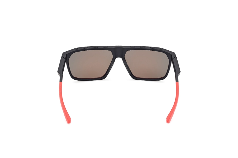 LENTES SOL ADIDAS NEGRO ESPEJADOS SPORT - 5
