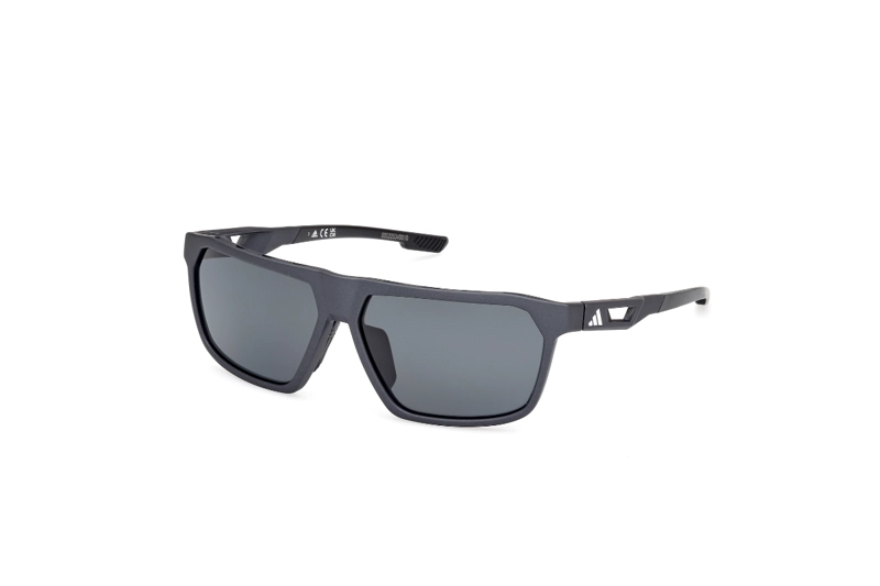 LENTES SOL ADIDAS NEGRO POLARIZADOS SPORT - 2