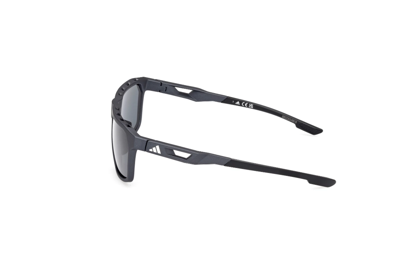 LENTES SOL ADIDAS NEGRO POLARIZADOS SPORT - 3