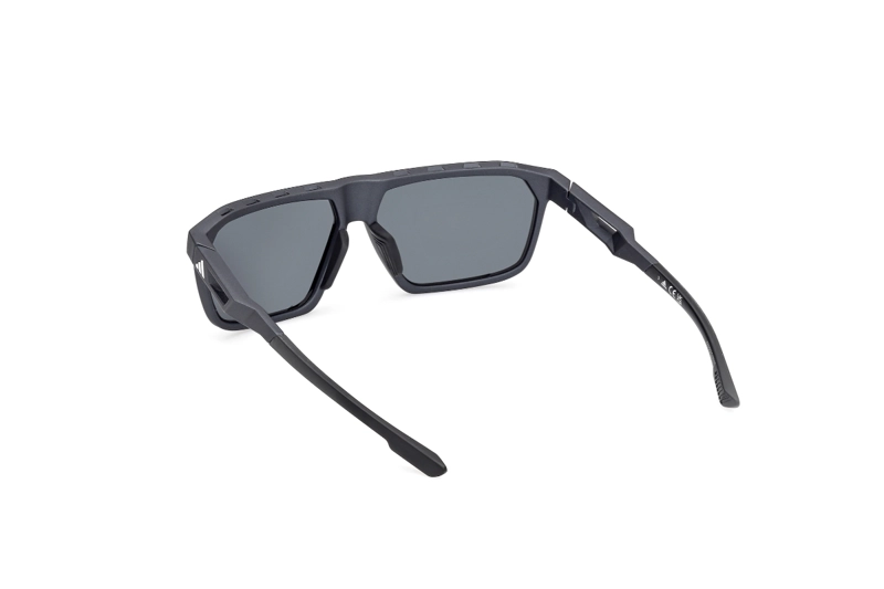 LENTES SOL ADIDAS NEGRO POLARIZADOS SPORT - 4