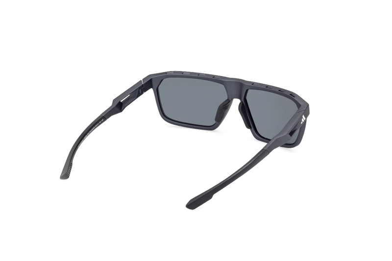 LENTES SOL ADIDAS NEGRO POLARIZADOS SPORT - 6