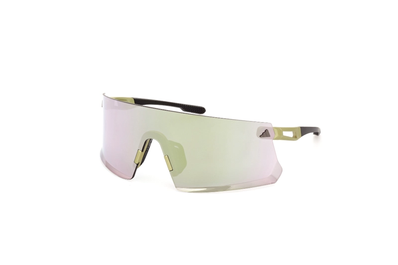LENTES SOL ADIDAS DUNAMIS VERDE ESPEJADOS SPORT - 2