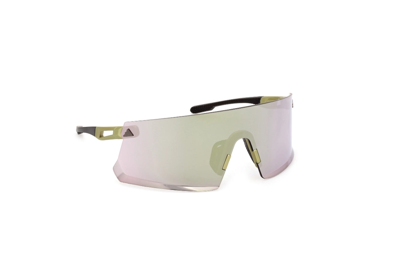 LENTES SOL ADIDAS DUNAMIS VERDE ESPEJADOS SPORT - 8