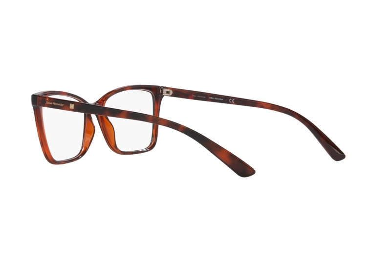 LENTES JEAN MONNIER ÓPTICOS HAVANA ROJO - 5