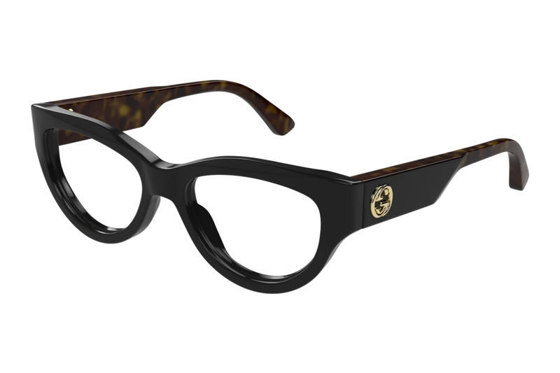 LENTES GUCCI ÓPTICOS NEGRO - 1