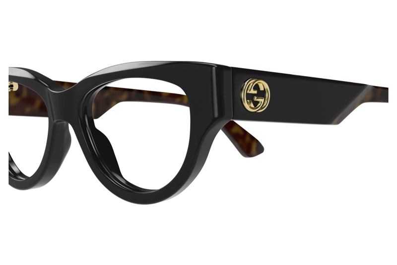 LENTES GUCCI ÓPTICOS NEGRO - 3