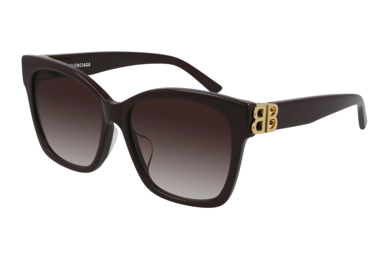 LENTES SOL BALENCIAGA MORADO - 1