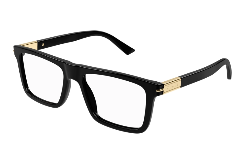 LENTES GUCCI ÓPTICOS NEGRO - 1