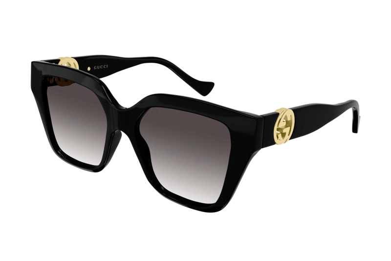 LENTES SOL GUCCI NEGRO - 1