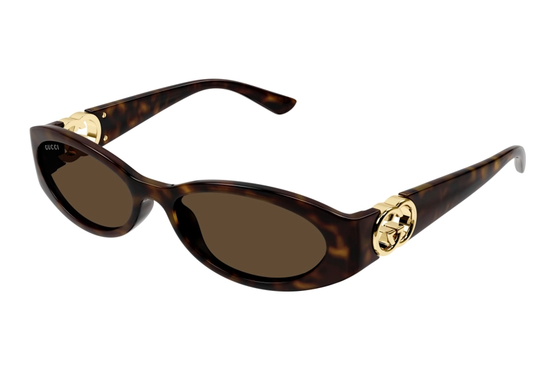 LENTES DE SOL HAVANA GUCCI - 1