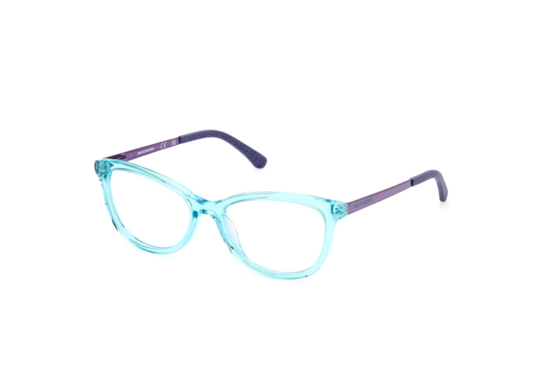 LENTES OPTICOS TURQUESA TRANSPARENTE SKECHERS KIDS - 2