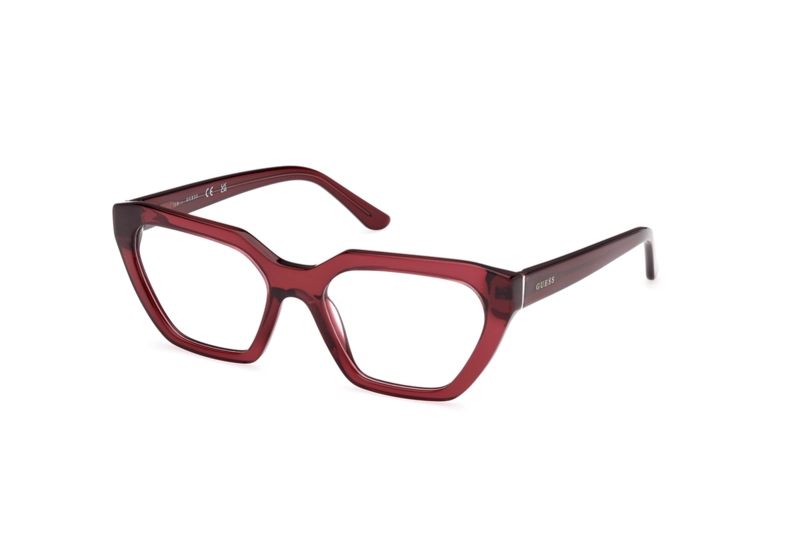 LENTES OPTICOS BURDEO BRILLANTE GUESS - 2