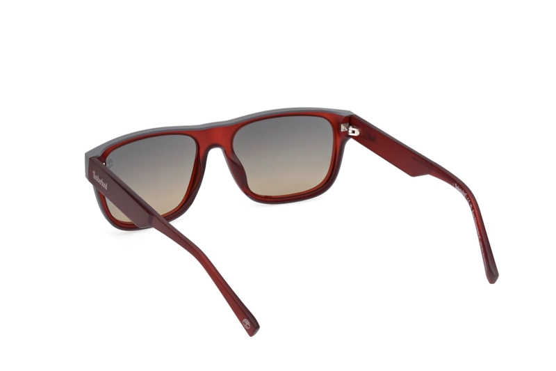 LENTES DE SOL ROJO MATTE POLARIZADOS TIMBERLAND - 4