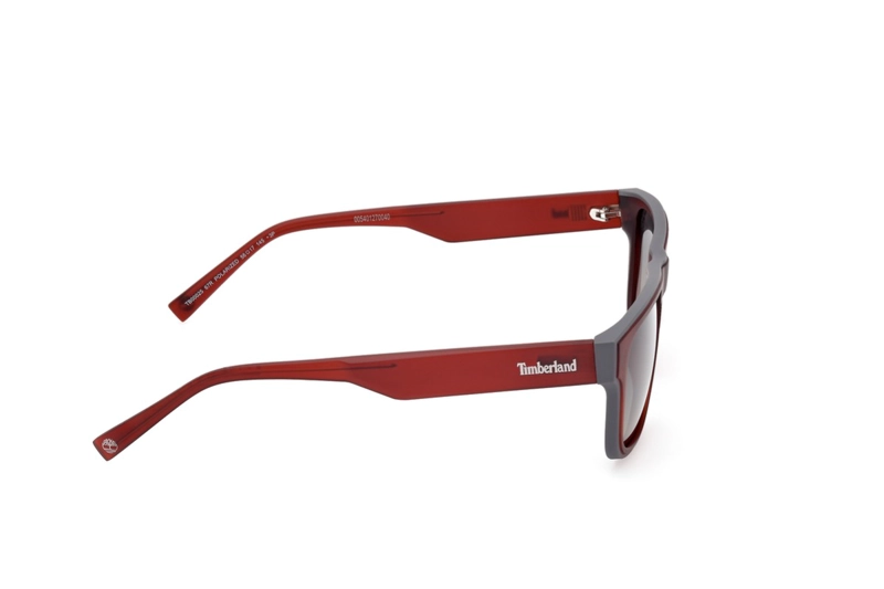 LENTES DE SOL ROJO MATTE POLARIZADOS TIMBERLAND - 7