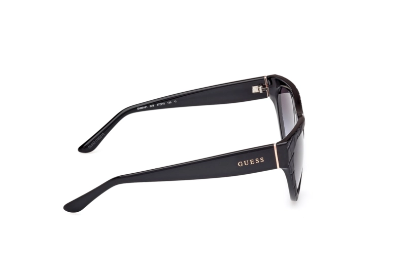LENTES DE SOL NEGRO MATTE DEGRADADOS GUESS - 7