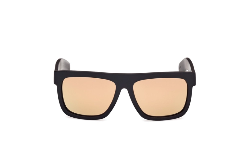 LENTES DE SOL NEGRO MATTE ESPEJADOS ADIDAS ORIGINALS - 1