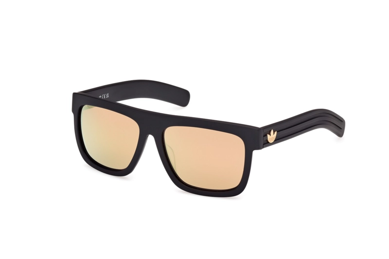 LENTES DE SOL NEGRO MATTE ESPEJADOS ADIDAS ORIGINALS - 2