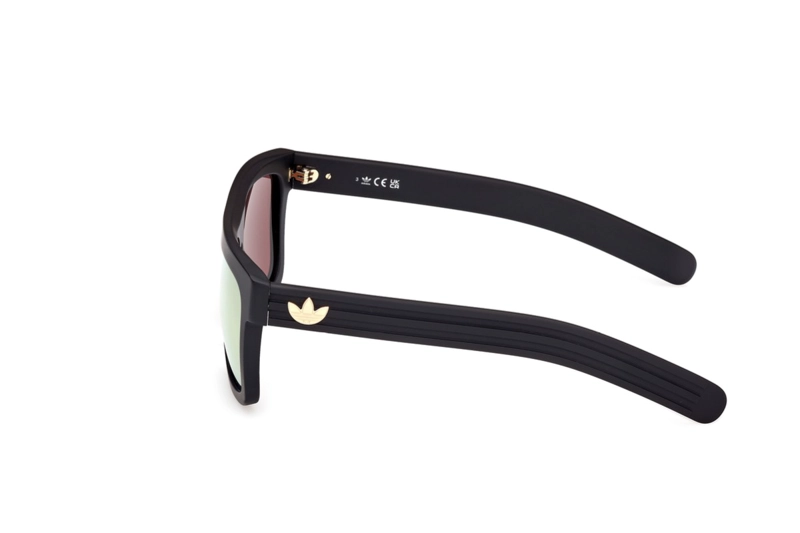 LENTES DE SOL NEGRO MATTE ESPEJADOS ADIDAS ORIGINALS - 3