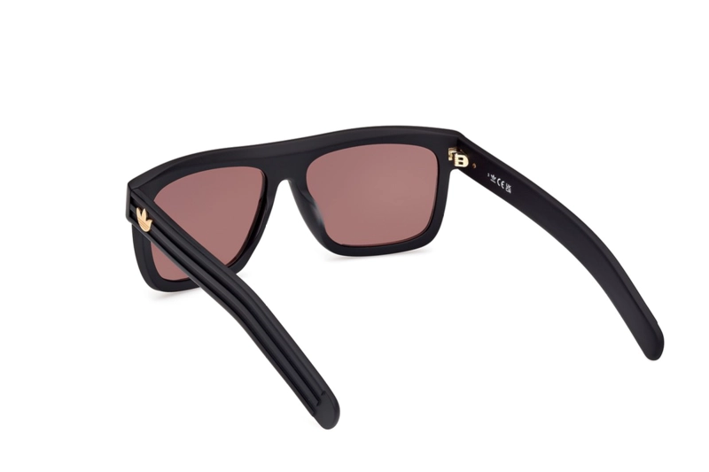 LENTES DE SOL NEGRO MATTE ESPEJADOS ADIDAS ORIGINALS - 4