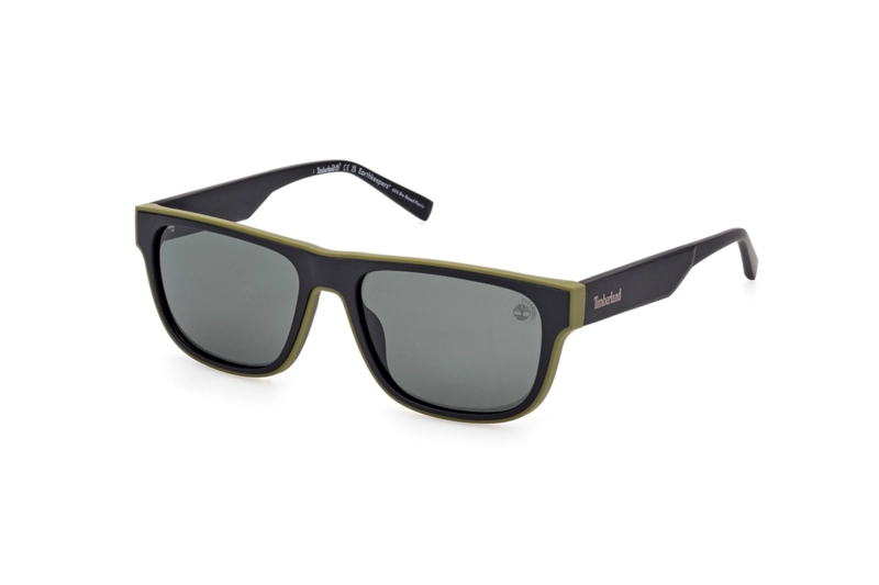 LENTES DE SOL NEGRO MATTE POLARIZADOS TIMBERLAND - 2