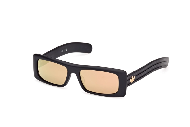 LENTES DE SOL NEGRO MATTE ESPEJADOS ADIDAS ORIGINALS - 2