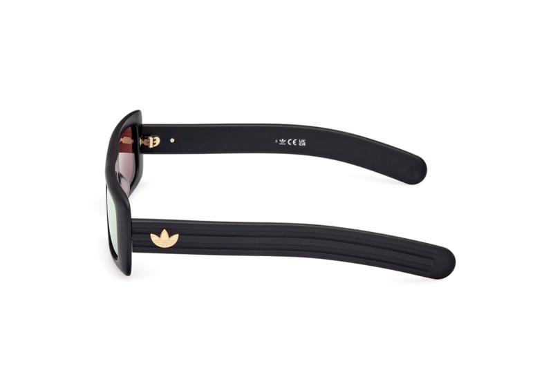 LENTES DE SOL NEGRO MATTE ESPEJADOS ADIDAS ORIGINALS - 3