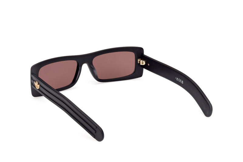 LENTES DE SOL NEGRO MATTE ESPEJADOS ADIDAS ORIGINALS - 4