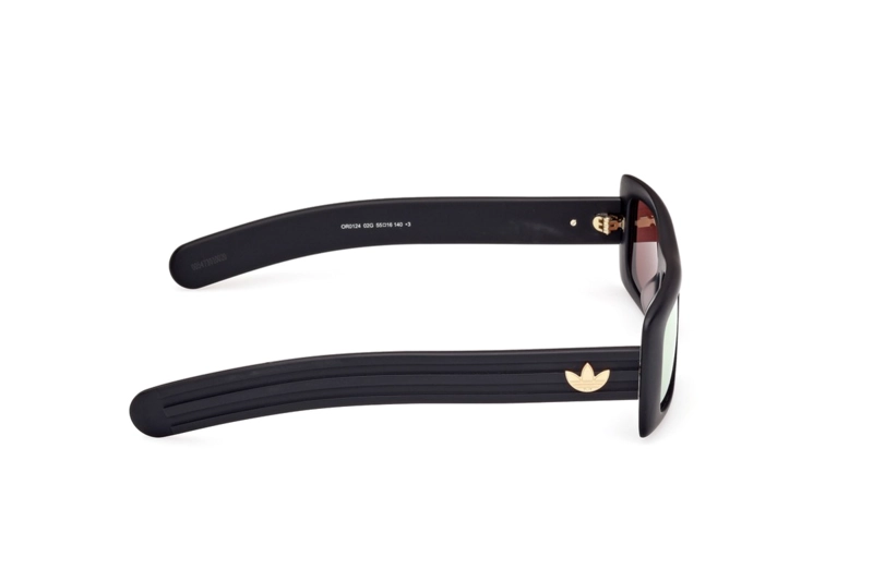 LENTES DE SOL NEGRO MATTE ESPEJADOS ADIDAS ORIGINALS - 7