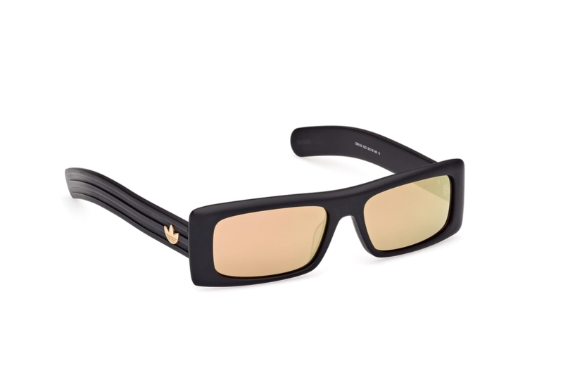 LENTES DE SOL NEGRO MATTE ESPEJADOS ADIDAS ORIGINALS - 8