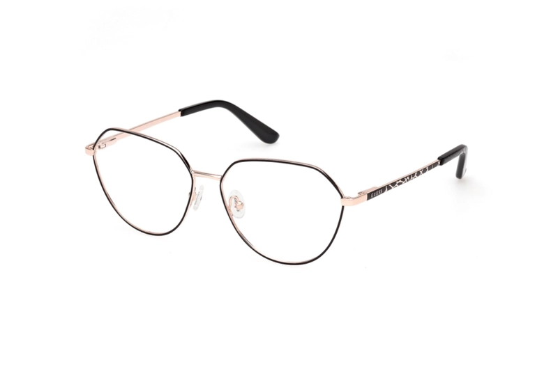 LENTES OPTICOS NEGRO MATTE GUESS - 2
