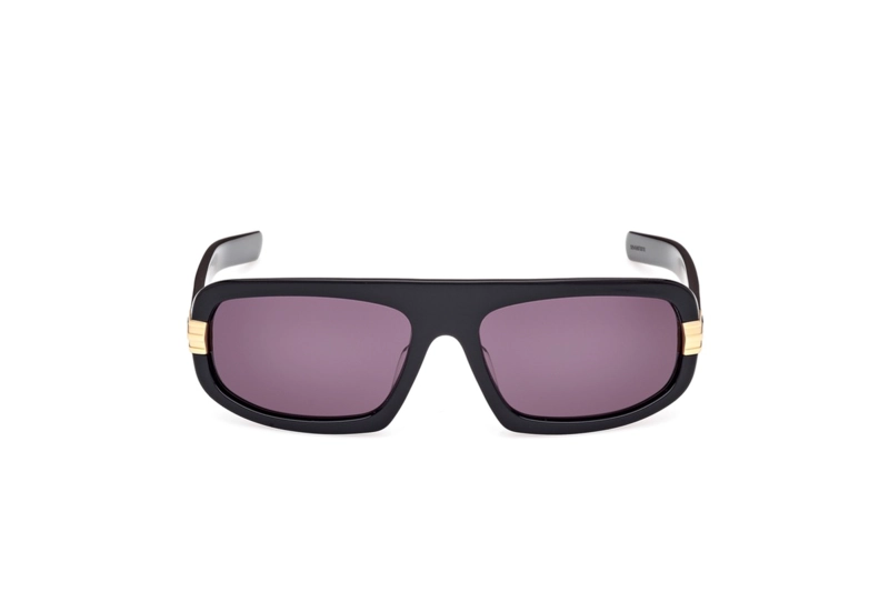 LENTES DE SOL NEGRO BRILLANTE ADIDAS ORIGINALS - 1