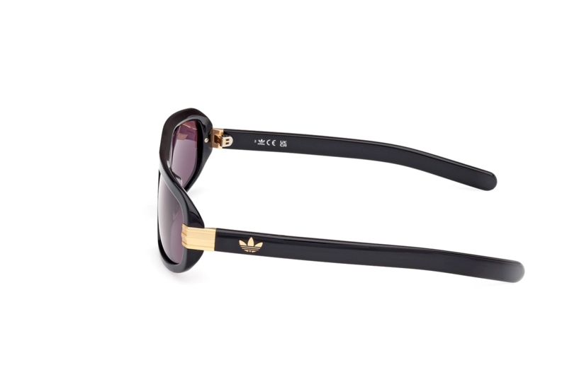 LENTES DE SOL NEGRO BRILLANTE ADIDAS ORIGINALS - 3